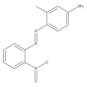3-Methyl-4-[2-(2-nitrophenyl)diazenyl]benzenamine结构式