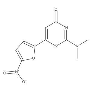 2Nndime65NO22furyl13thiazine4one Structure
