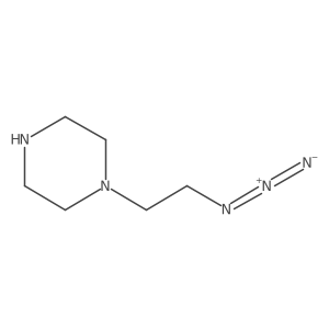 1-(2-Azidoethyl)piperazine Structure