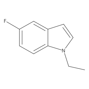 1-Ethyl-5-fluoro-1H-indole Structure