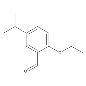 2-Ethoxy-5-isopropylbenzaldehyde结构式