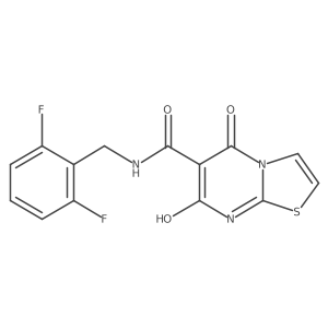 N-(2,6-difluorobenzyl)-7-hydroxy-5-oxo-5H-thiazolo[3,2-a]pyrimidine-6-carboxamide Structure