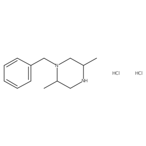 (2R,5R)-1-benzyl-2,5-dimethylpiperazine dihydrochloride结构式