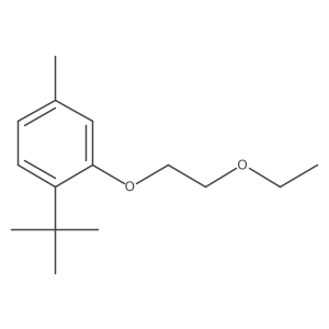 1-(Tert-butyl)-2-(2-ethoxyethoxy)-4-methylbenzene Structure
