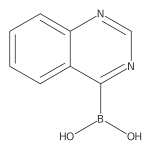 (Quinazolin-4-yl)boronic acid Structure