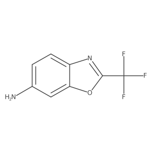 2-(Trifluoromethyl)-1,3-benzoxazol-6-amine Structure