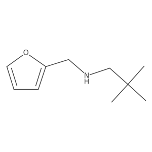 (2,2-Dimethylpropyl)(furan-2-ylmethyl)amine结构式