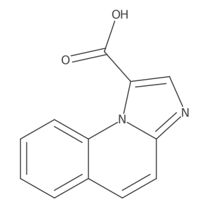 Imidazo[1,2-a]quinoline-1-carboxylic acid结构式