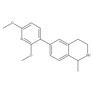 6-(2,6-Dimethoxy-pyridin-3-yl)-1-methyl-1,2,3,4-tetrahydro-isoquinoline Structure