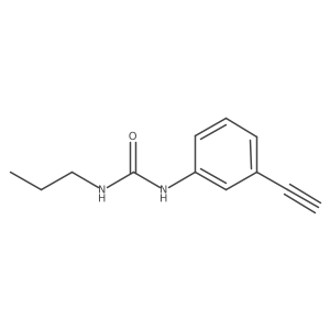 1-(3-Ethynylphenyl)-3-propylurea Structure