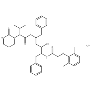 Lopinavir monohydrate Structure