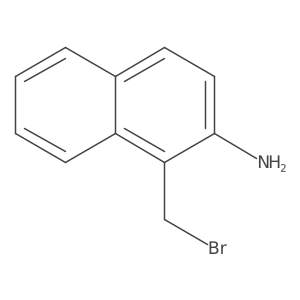 1-(Bromomethyl)naphthalen-2-amine Structure
