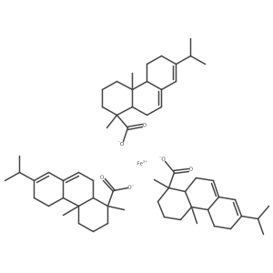 Iron triabietate结构式