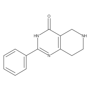 2-Phenyl-5,6,7,8-tetrahydropyrido[4,3-d]pyrimidin-4(3H)-one Structure