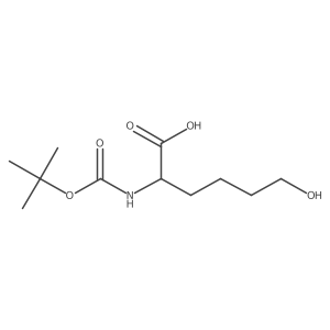 Boc-D-Nle(6-OH)-OH结构式