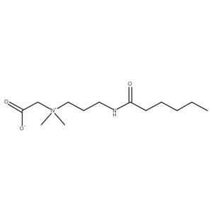 Hexanoamidopropyl betaine Structure
