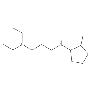 Diethyl({3-[(2-methylcyclopentyl)amino]propyl})amine结构式