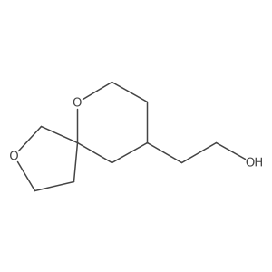 2-(2,6-Dioxaspiro[4.5]decan-9-YL)ethan-1-OL结构式