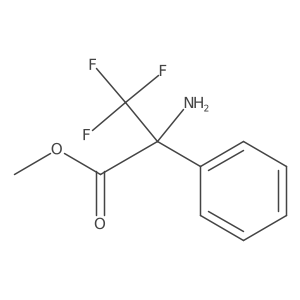 Methyl 2-amino-3,3,3-trifluoro-2-phenylpropanoate Structure