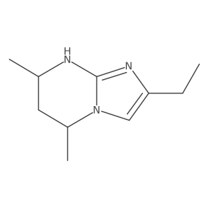 2-ethyl-5,7-dimethyl-5H,6H,7H,8H-imidazo[1,2-a]pyrimidine Structure