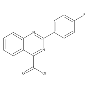 2-(4-Fluorophenyl)quinazoline-4-carboxylic acid Structure