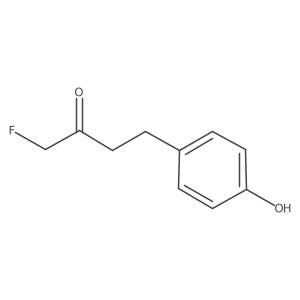 1-Fluoro-4-(4-hydroxyphenyl)butan-2-one结构式