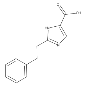 2-(2-Phenylethyl)-1H-imidazole-4-carboxylic acid结构式