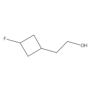 2-(3-Fluorocyclobutyl)ethanol Structure