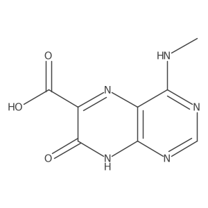 7-Hydroxy-4-(methylamino)pteridine-6-carboxylic acid Structure