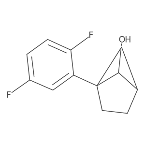 1-(2,5-Difluorophenyl)bicyclo[2.1.1]hexan-5-ol Structure