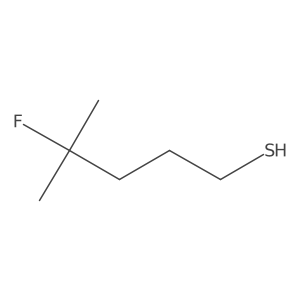 4-Fluoro-4-methylpentane-1-thiol Structure