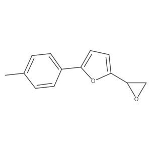2-(4-Methylphenyl)-5-(oxiran-2-yl)furan Structure