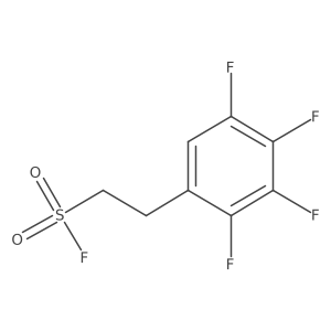 2-(2,3,4,5-Tetrafluorophenyl)ethane-1-sulfonyl fluoride Structure