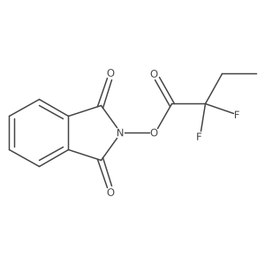 1,3-dioxo-2,3-dihydro-1H-isoindol-2-yl 2,2-difluorobutanoate Structure