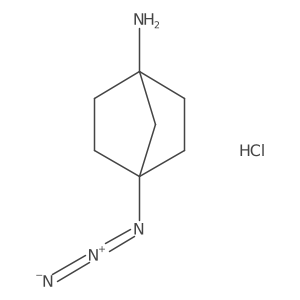 4-Azidobicyclo[2.2.1]heptan-1-aminehydrochloride结构式