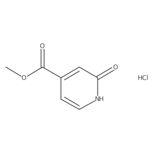 Methyl 2-oxo-1H-pyridine-4-carboxylate;hydrochloride Structure