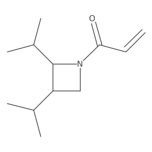 1-[2,3-Bis(propan-2-yl)azetidin-1-yl]prop-2-en-1-one Structure