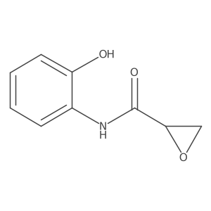 (2R)-N-(2-Hydroxyphenyl)-2-oxiranecarboxamide Structure