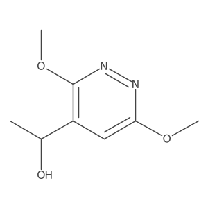 3,6-Dimethoxy-I+/--methyl-4-pyridazinemethanol Structure