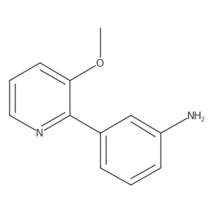 3-(3-Methoxypyridin-2-yl)aniline Structure