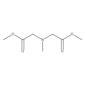 Methyl 2-[(2-methoxy-2-oxoethyl)(methyl)amino]acetate结构式