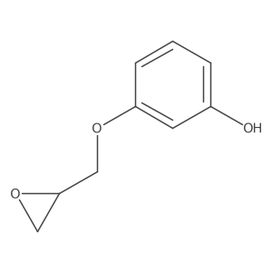 3-(2,3-Epoxy-1-propoxy)-phenol Structure