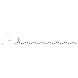 Aluminum monopalmitate Structure