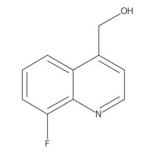 (8-Fluoroquinolin-4-yl)methanol Structure