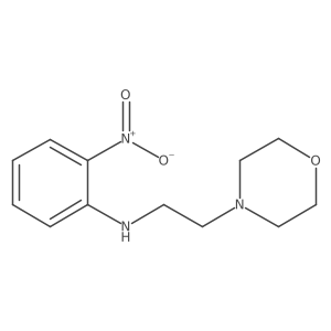 N-(2-Morpholin-4-ylethyl)-2-nitroaniline structure