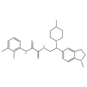 N1-(2,3-dimethylphenyl)-N2-(2-(1-methylindolin-5-yl)-2-(4-methylpiperazin-1-yl)ethyl)oxalamide Structure