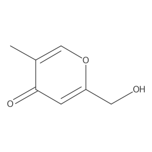 2-hydroxymethyl-5-methyl-4H-pyran-4-one Structure