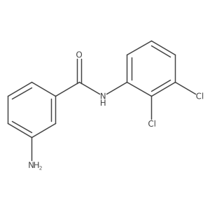 3-Amino-N-(2,3-dichlorophenyl)benzamide结构式