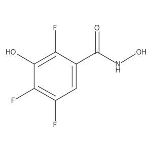 2,4,5-trifluoro-N,3-dihydroxybenzamide结构式