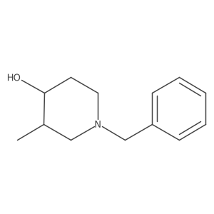 trans-1-Benzyl-3-methyl-piperidin-4-ol结构式